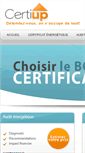 Mobile Screenshot of energetique-certificat.be