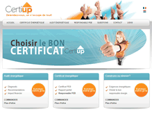 Tablet Screenshot of energetique-certificat.be
